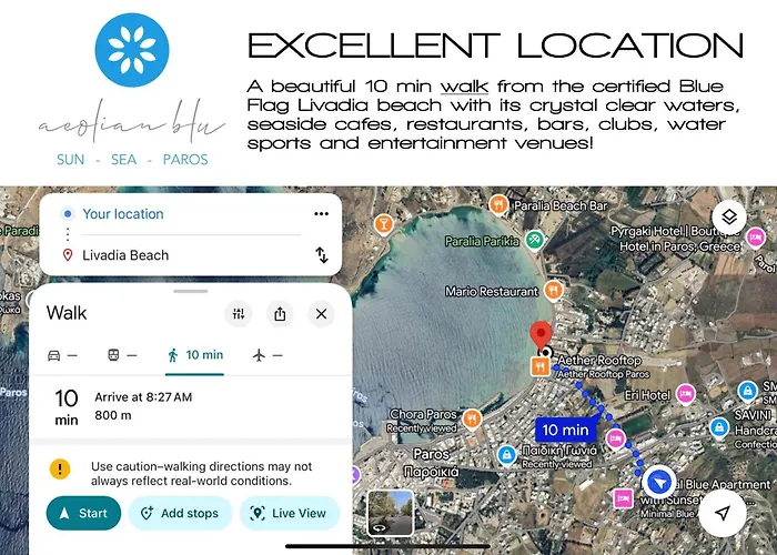 Appartement Aeolian Blu 6 *